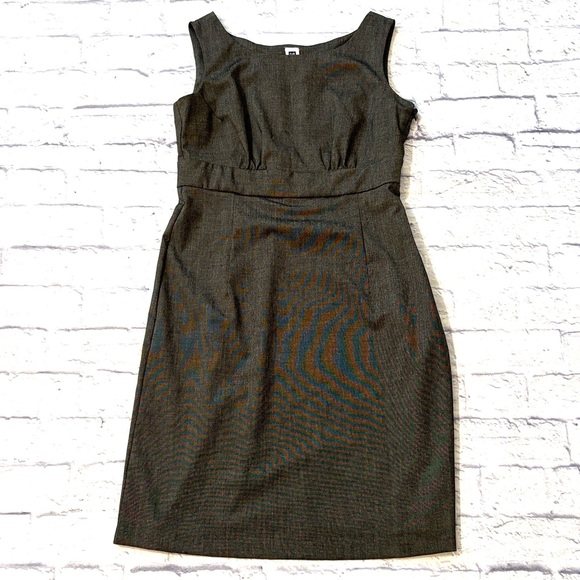 GAP Sleeveless Dark Gray Jumper Style Dress Size 10 - Picture 1 of 11